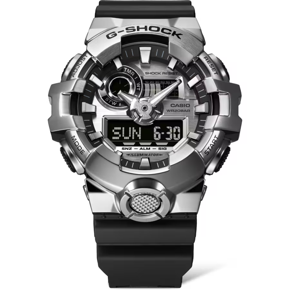 CASIO G-SHOCKG-STEEL 700 SERIES Silver Dial | GM700-1A