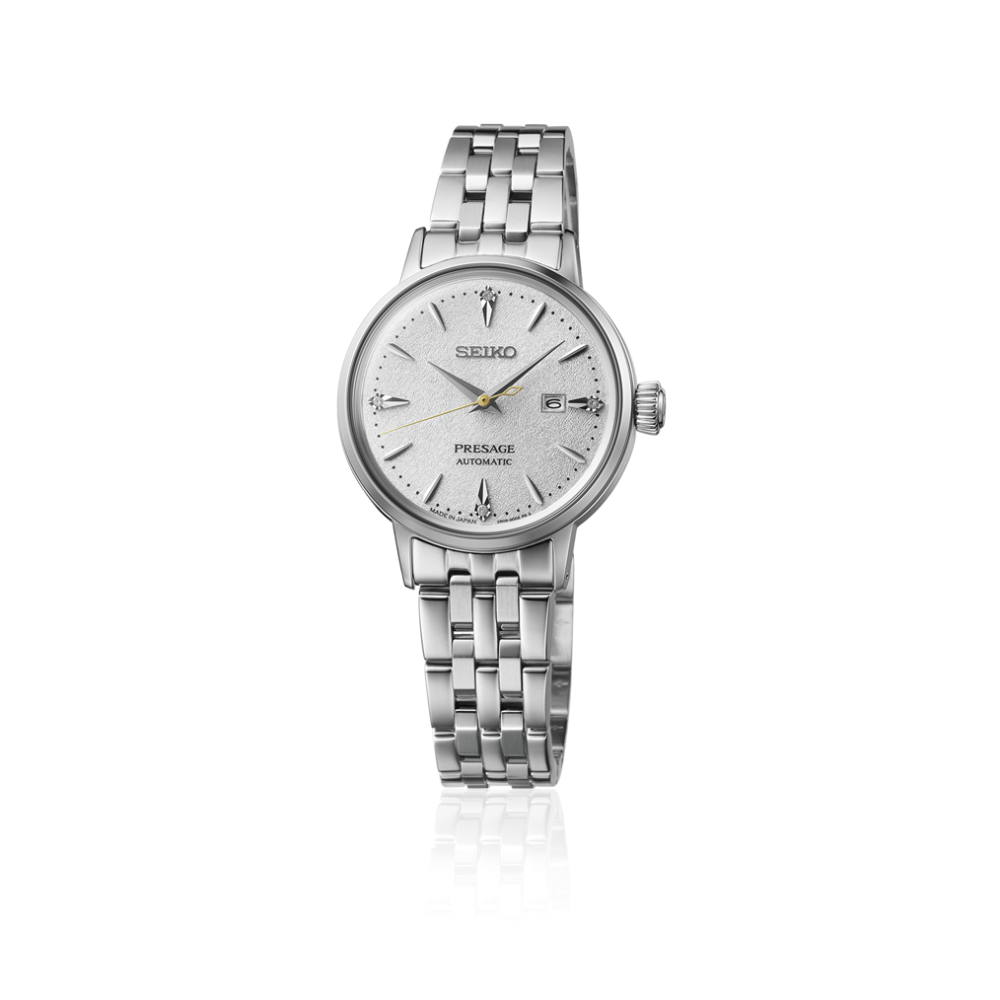 SEIKO Presage Cocktail Time White Dial Diamond | SRE017