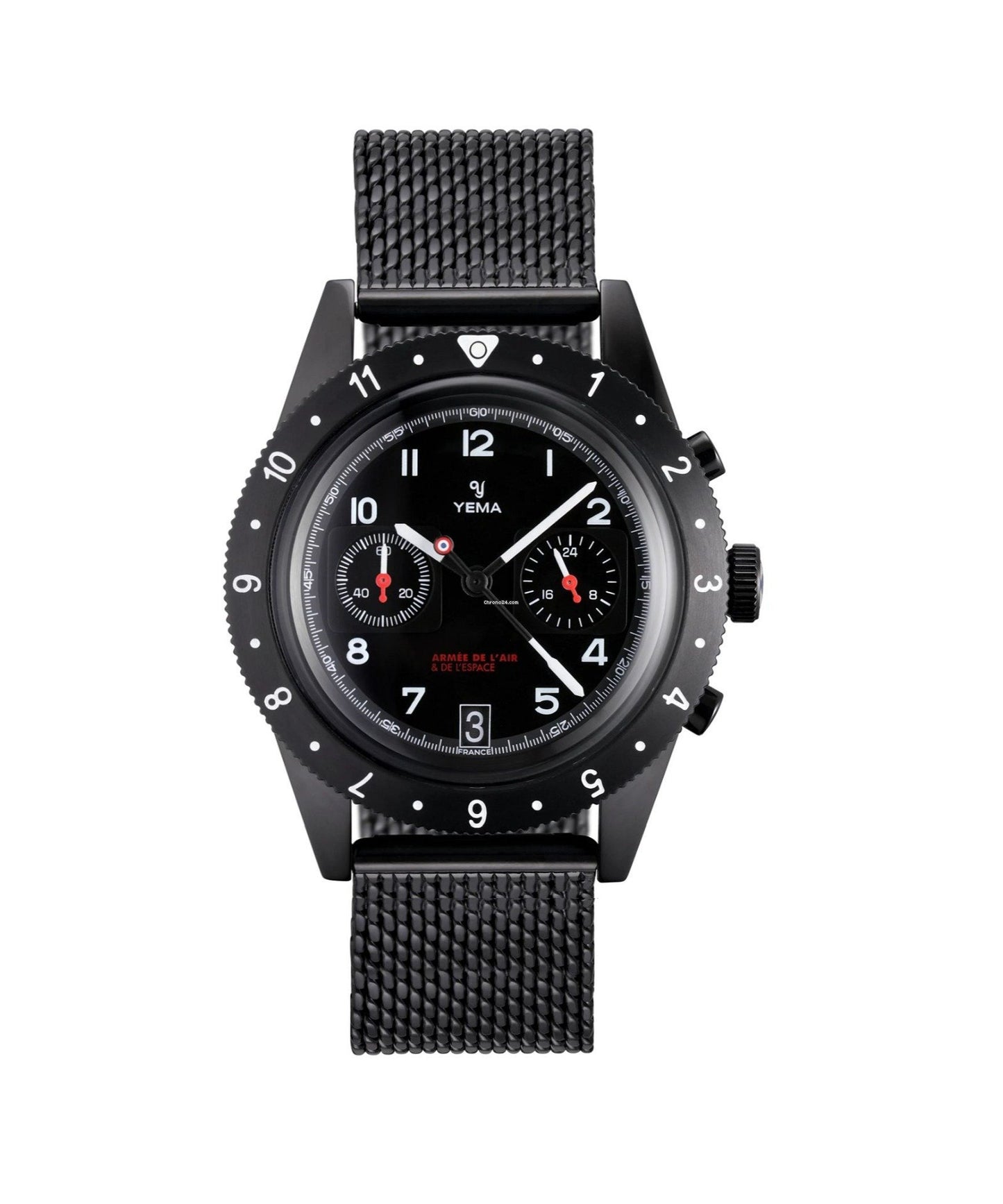 YEMA Flygaf French Air & Space Force UTC Black | YMHF1577AA-3AM