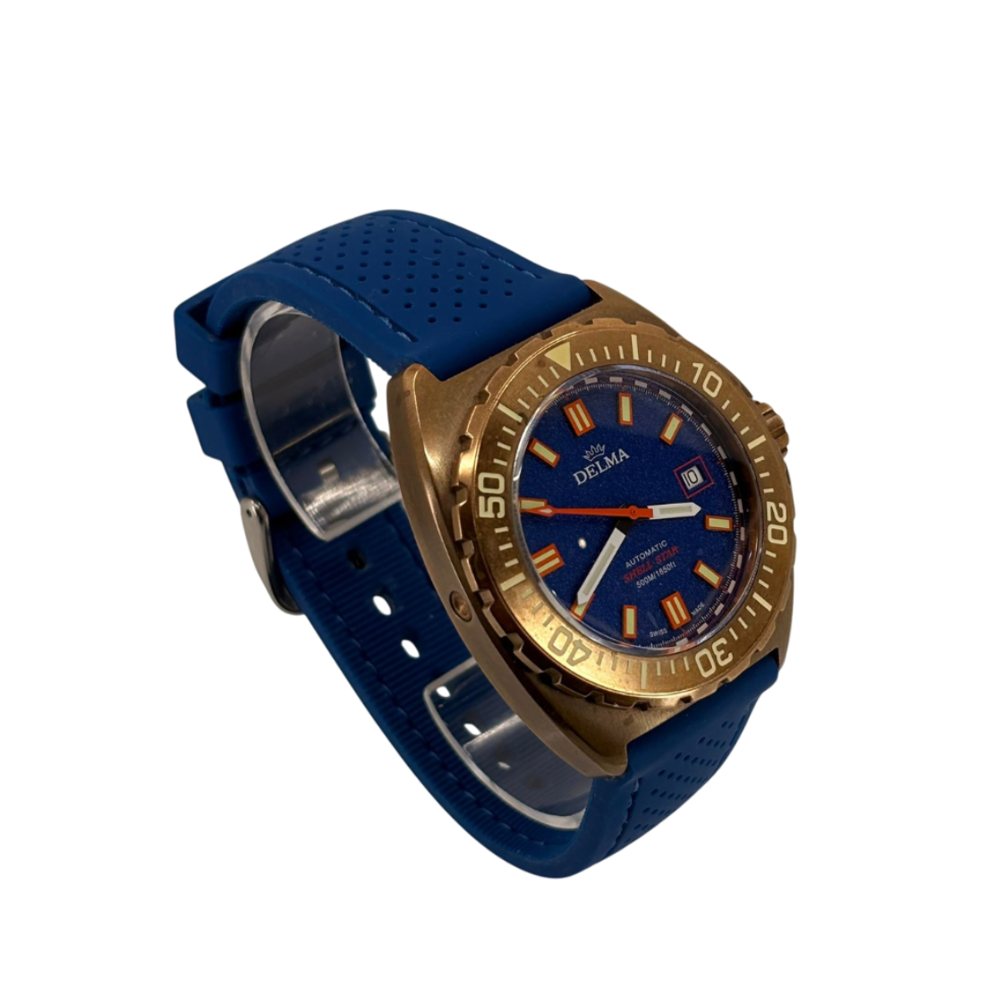 Delma Shell Star Bronze Blue Dial Limited Edition (31601.670.6)