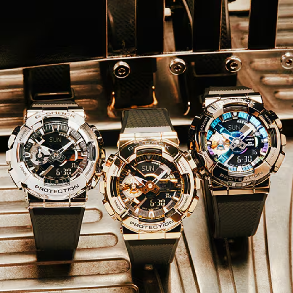 CASIO G-SHOCK ANALOG-DIGITAL GM-110 Series | GM110-1A