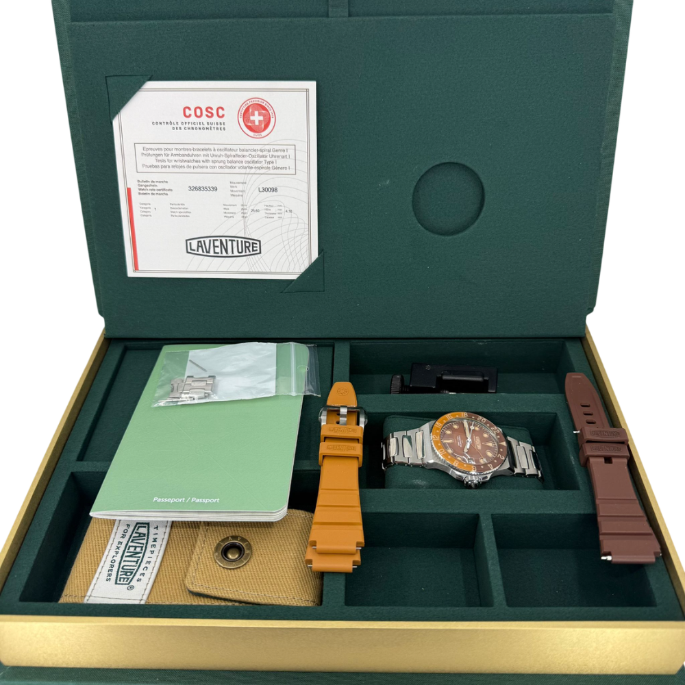 Laventure Transatlantique 2 GMT 38.9mm