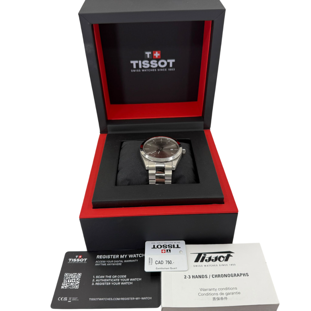 Tissot Gentleman Quartz Titanium (T1274104408100)