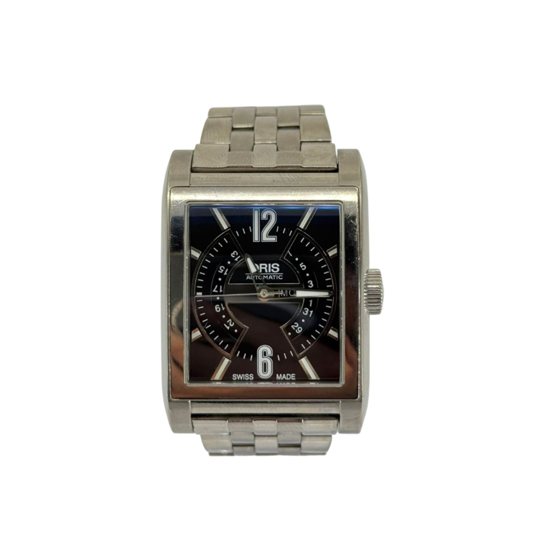 Oris Titanium Rectangular Day Date (58576227064MB)