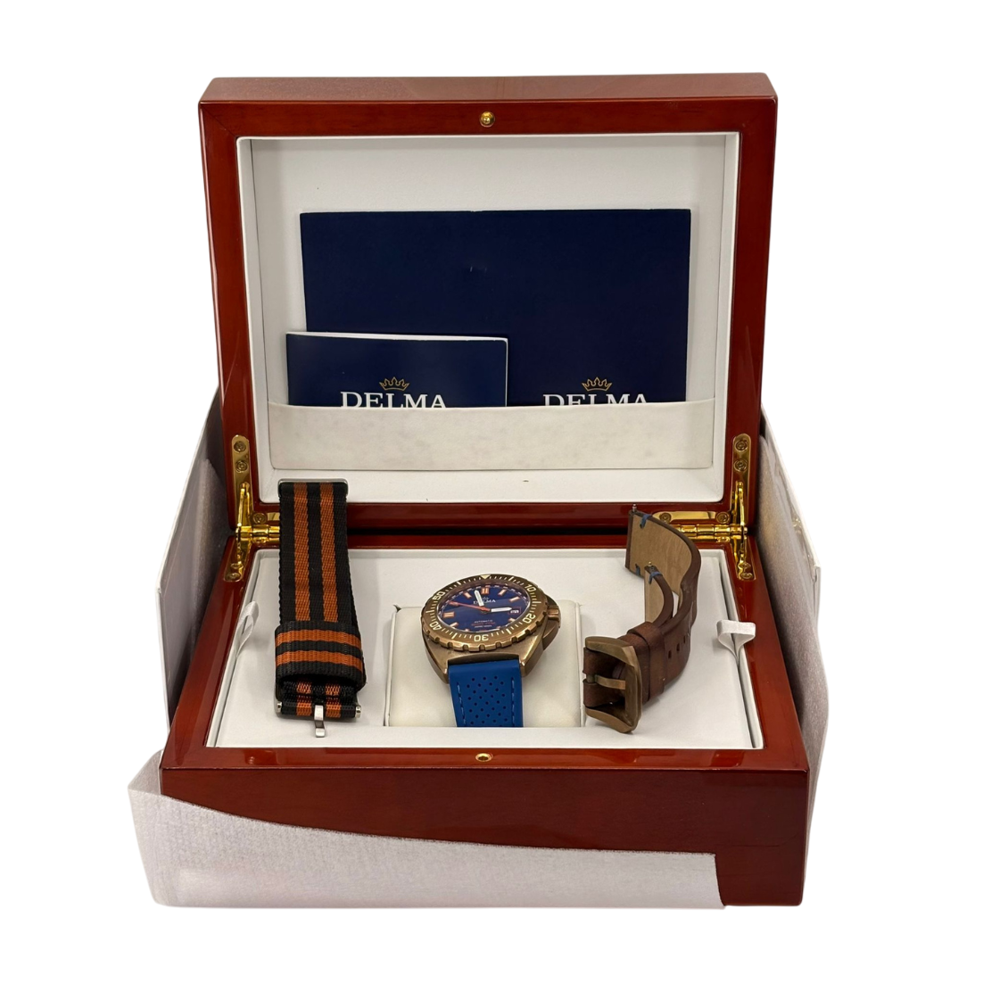 Delma Shell Star Bronze Blue Dial Limited Edition (31601.670.6)