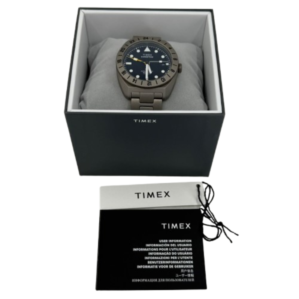 TIMEX Expedition Pioneer Titanium Automatic GMT 41mm