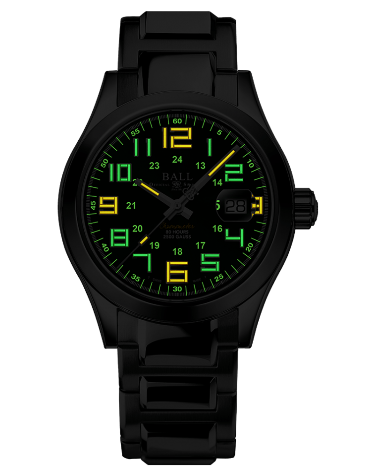 BALL Engineer M Pioneer Chronometer (40mm) Green Dial Classic Lume | NM9032C-S2C-GR1