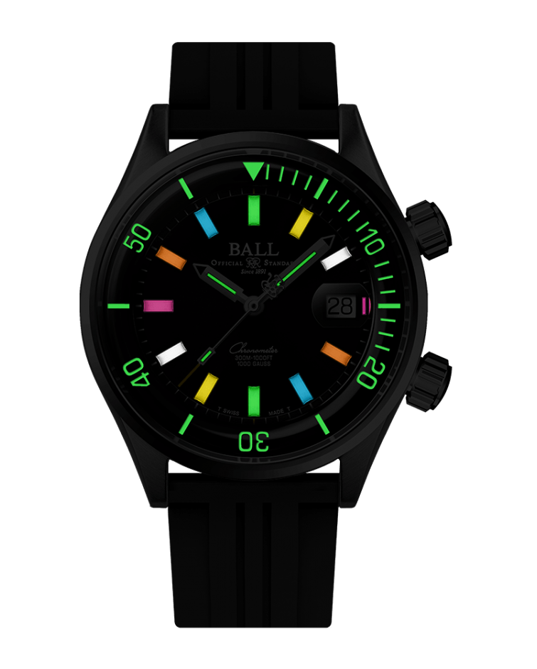 BALL Engineer Master II Diver Rubber Strap Limited Edition | DM2280A-P1C-BER