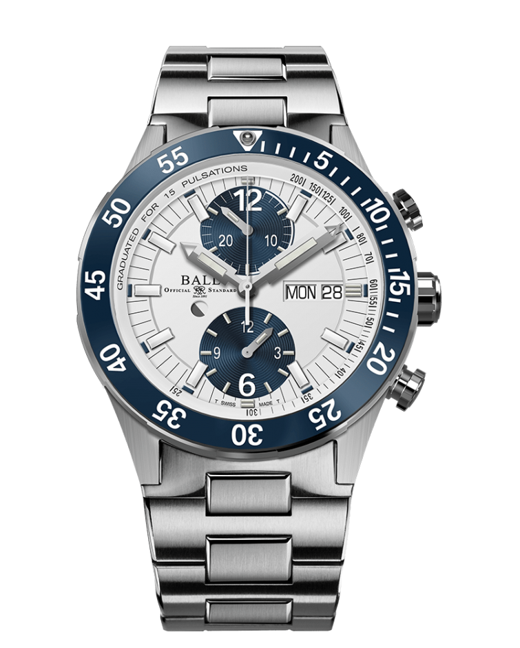 BALL Roadmaster Rescue Chronograph | DC3030C-S1-WH