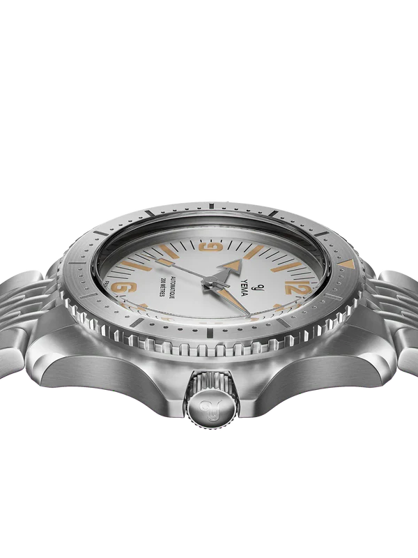YEMA Diver Classic Dial Steel Bracelet 39.5mm | YDIV25-BMS