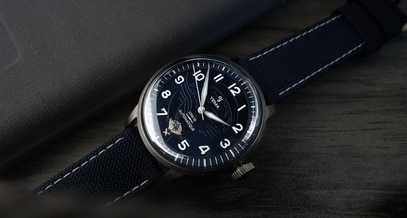 YEMA Flygraf Flieger CPA10 40mm | 64.25.10.05.TN.D5