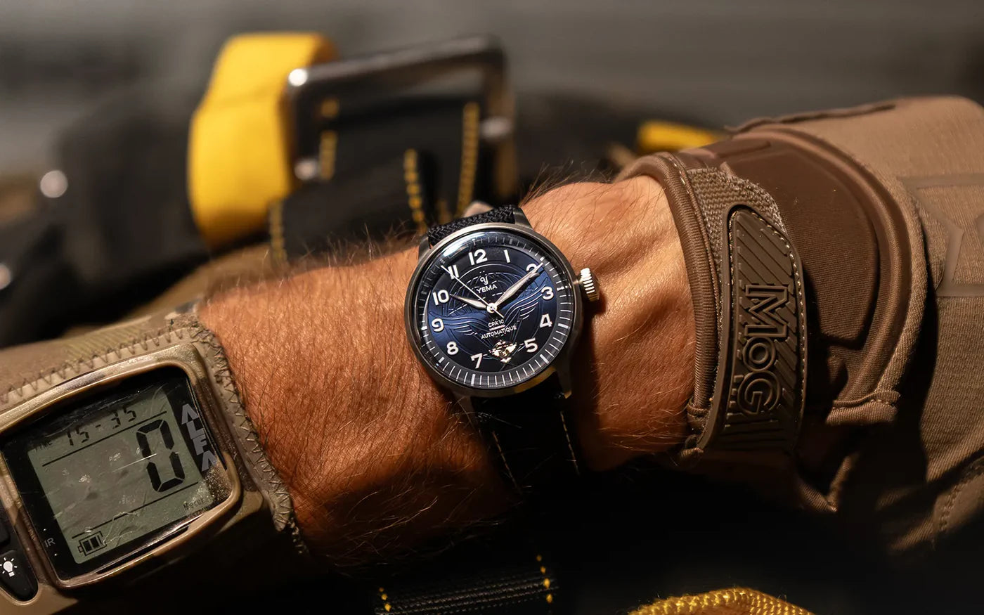 YEMA Flygraf Flieger CPA10 40mm | 64.25.10.05.TN.D5