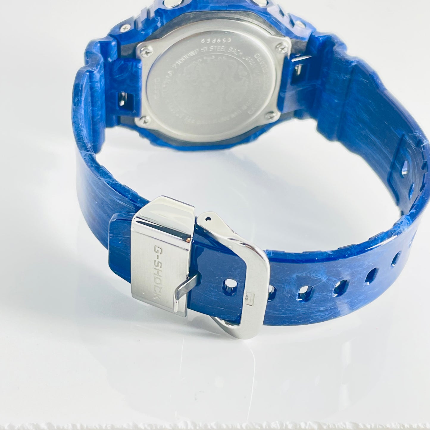 G-SHOCK Analog Digital Blue Porcelain (GA2110BWP-2ACR)