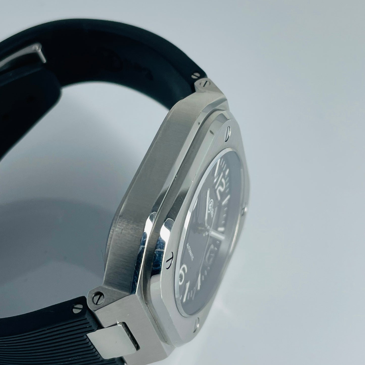 BELL + ROSS Black Steel BR 05 (BR05A-BL-ST/SRB)
