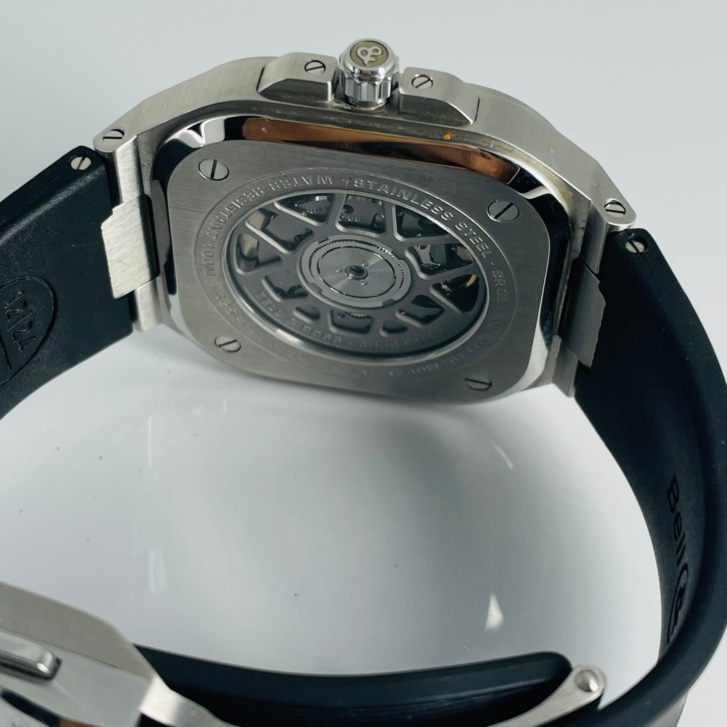 BELL + ROSS Black Steel BR 05 (BR05A-BL-ST/SRB)
