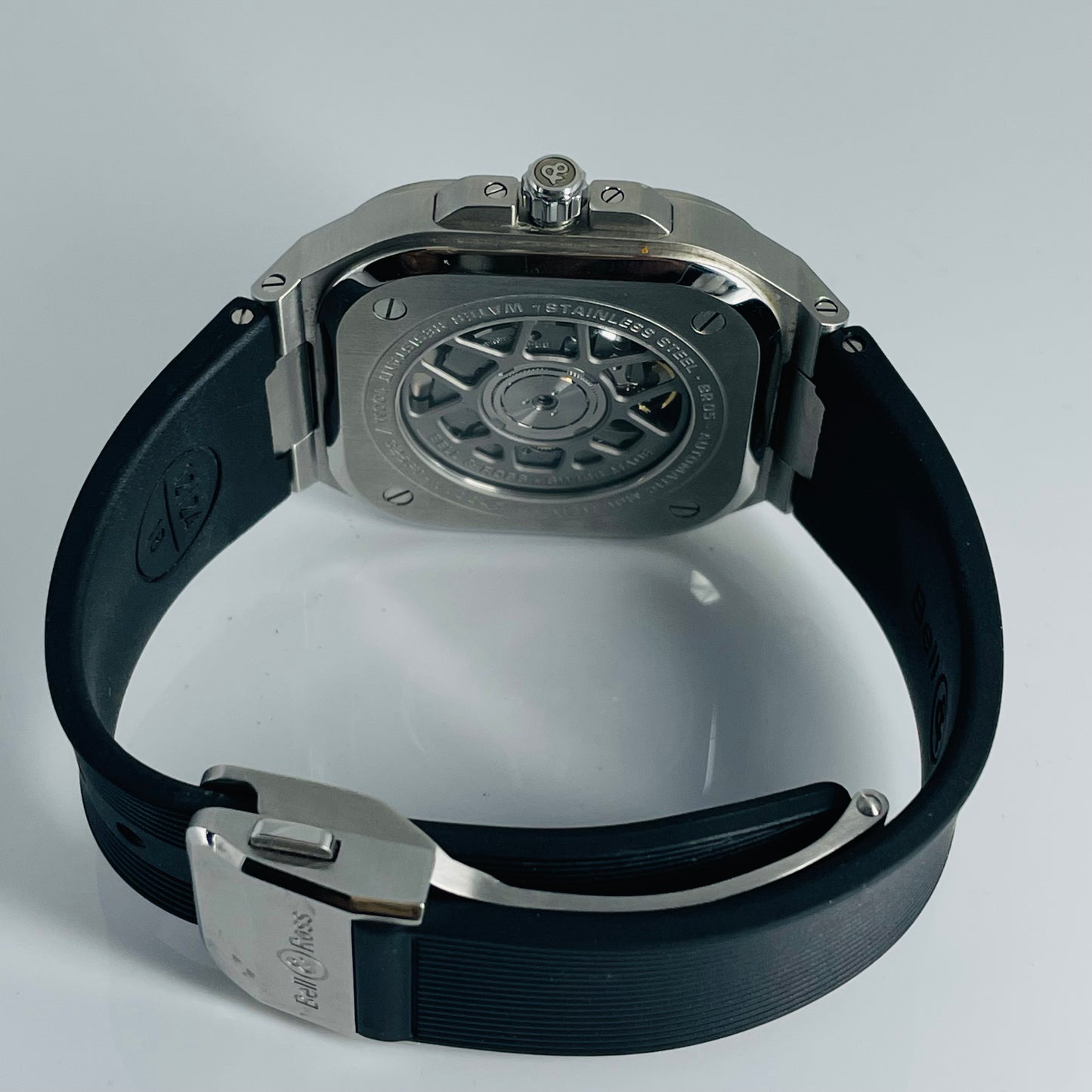 BELL + ROSS Black Steel BR 05 (BR05A-BL-ST/SRB)