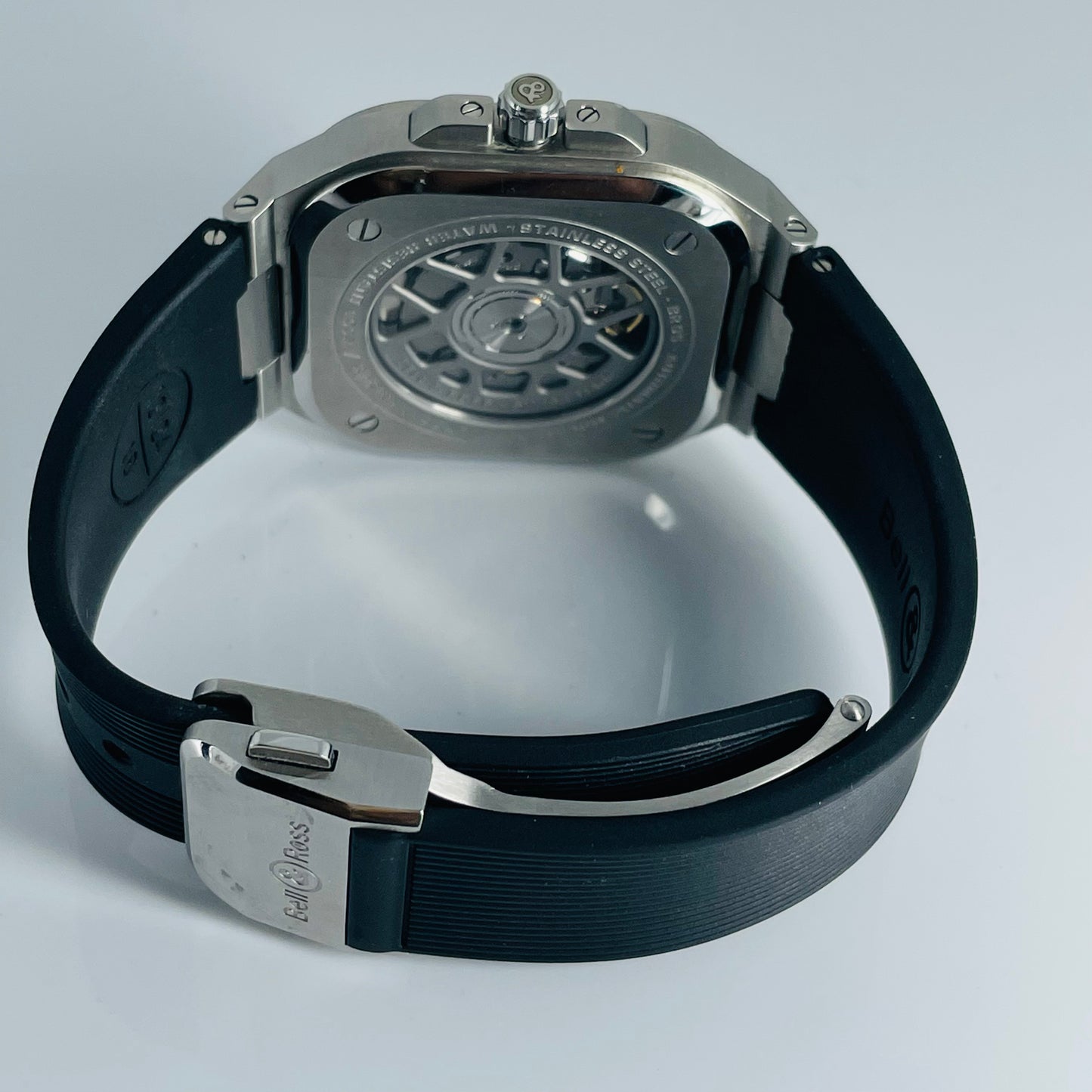 BELL + ROSS Black Steel BR 05 (BR05A-BL-ST/SRB)
