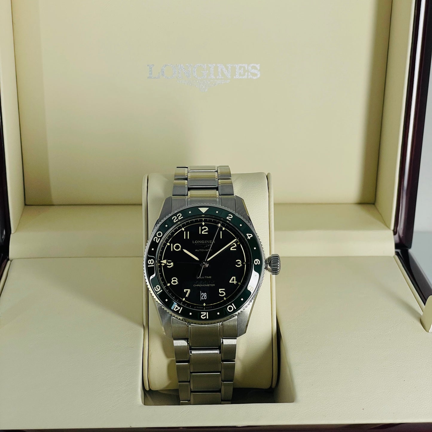 LONGINES Spirit Zulu Time GMT 39mm (L3.802.4.63.6)