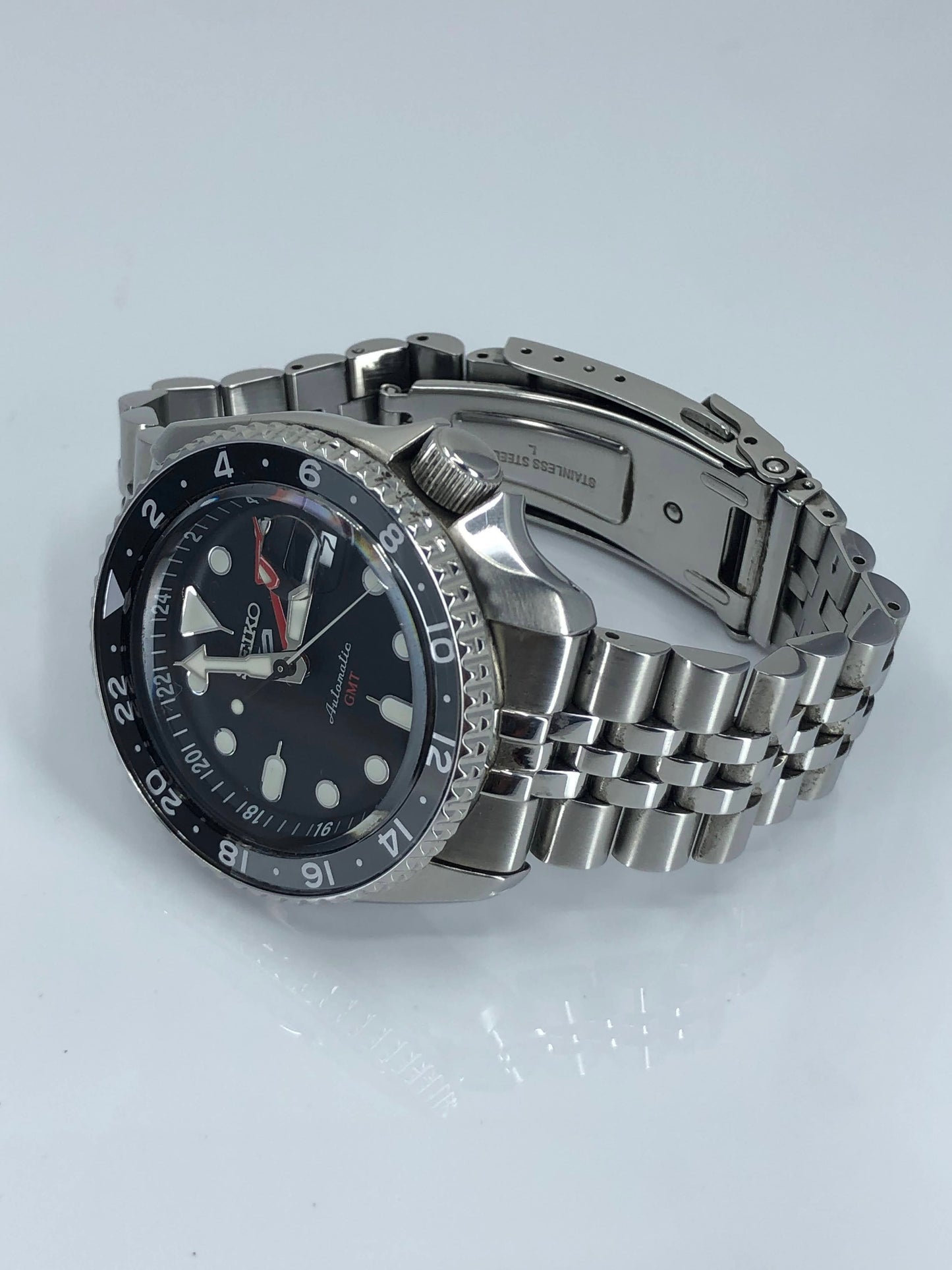 SEIKO 5 Sports GMT Black (SSK001)