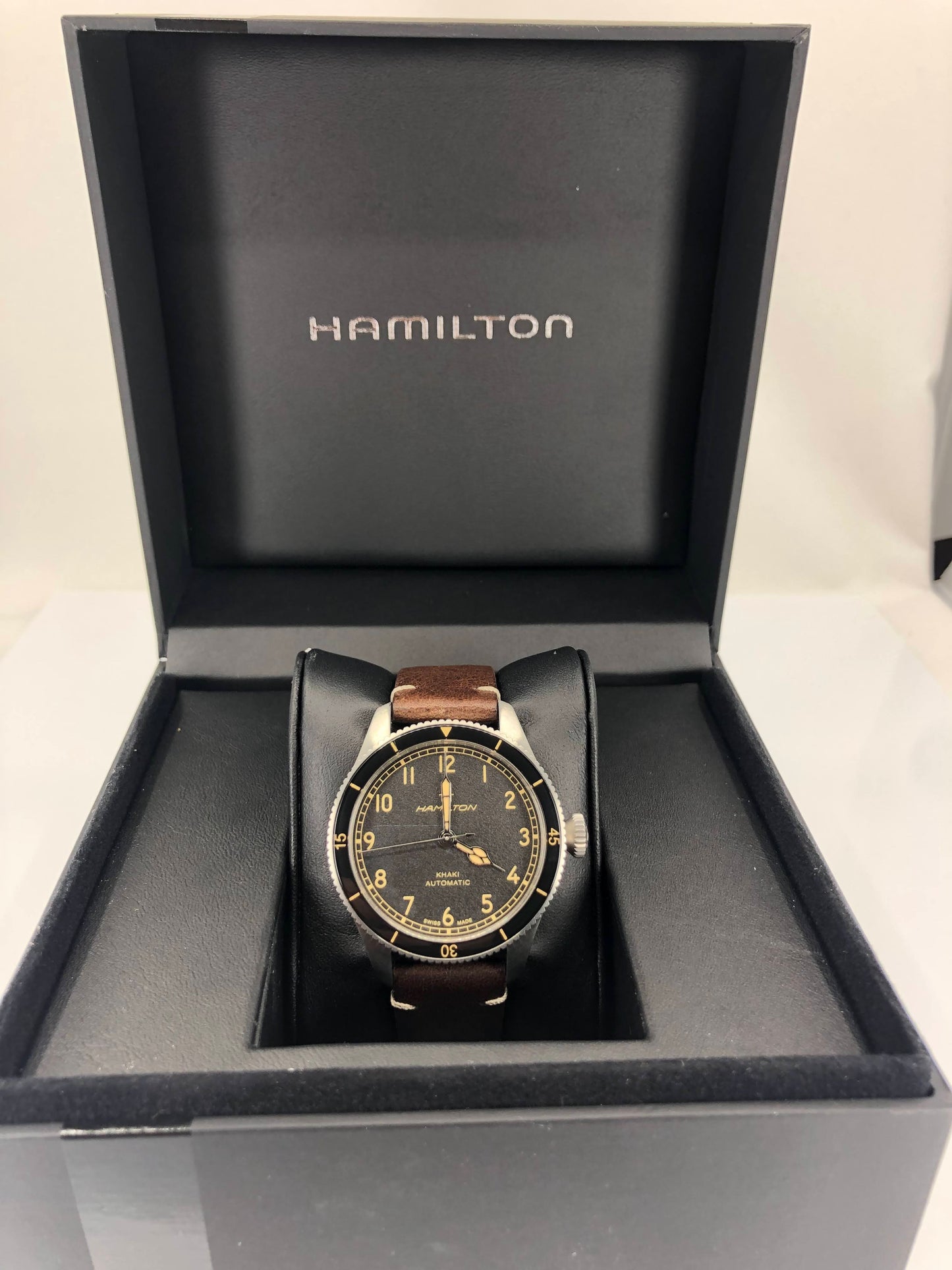 HAMILTON Khaki Aviation Pilot Pioneer 38mm (H76205530)