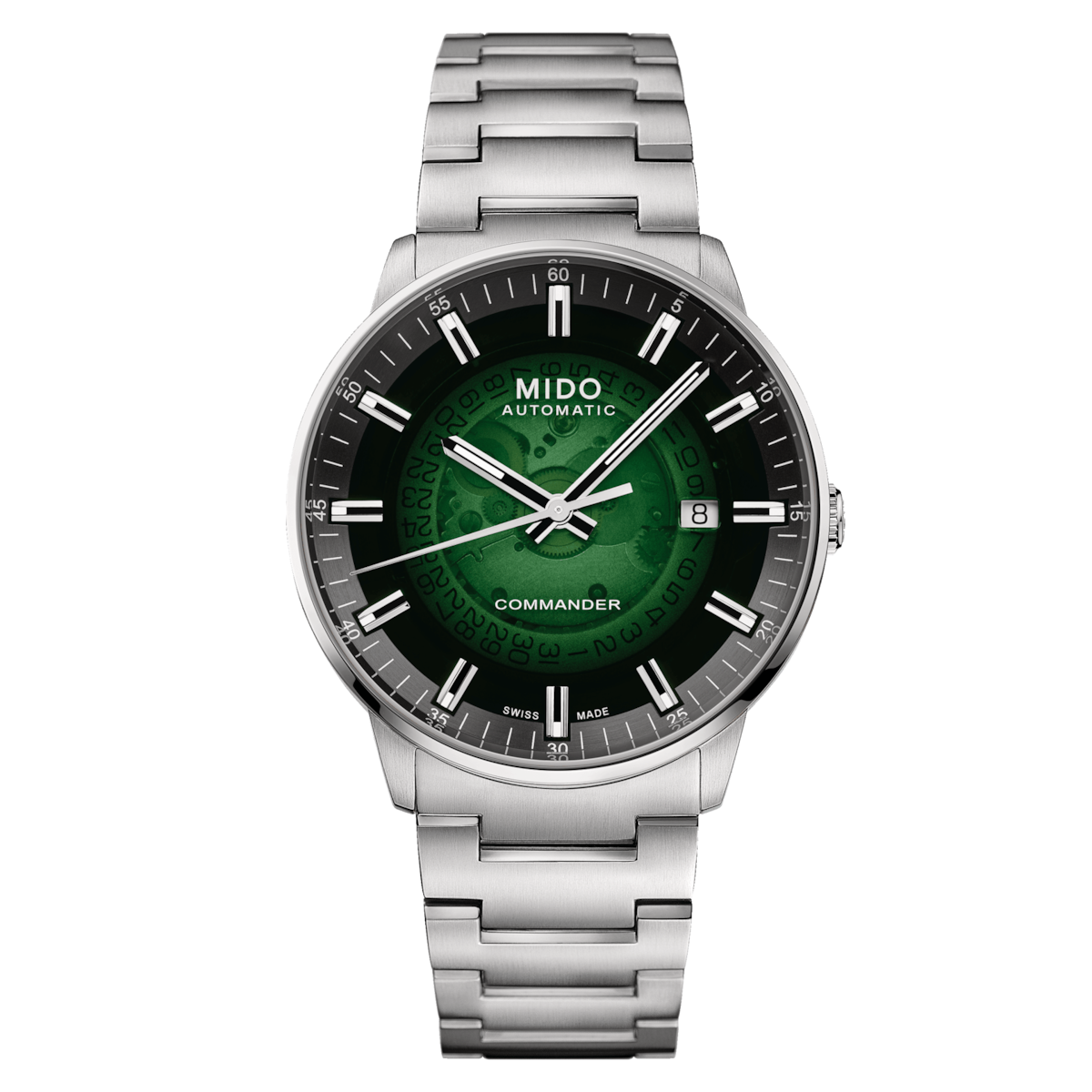 MIDO Commander Gradient Green | M021.407.11.411.03