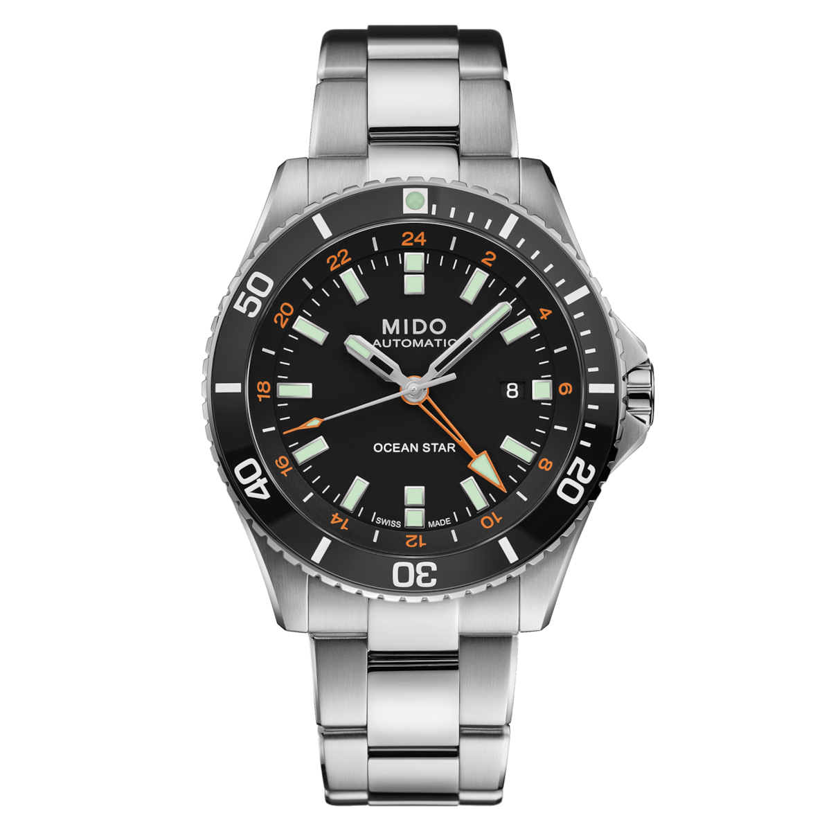 MIDO Ocean Star Black & Orange | M026.629.11.051.01