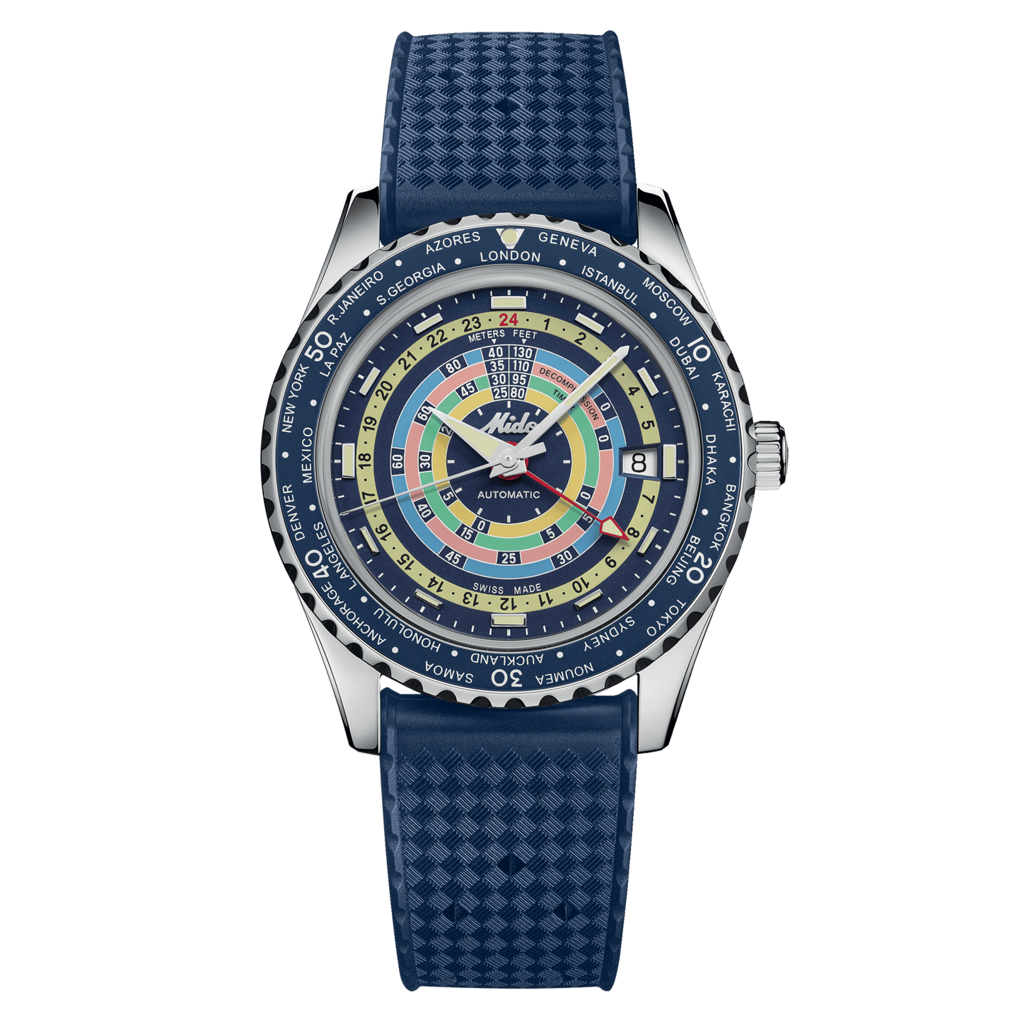 MIDO Ocean Star Decompression Worldtimer | M026.829.17.041.00