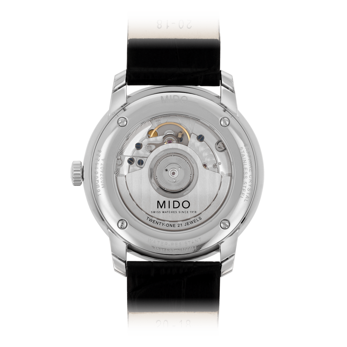 MIDO Baroncelli Heritage Gent White | M027.407.16.010.00