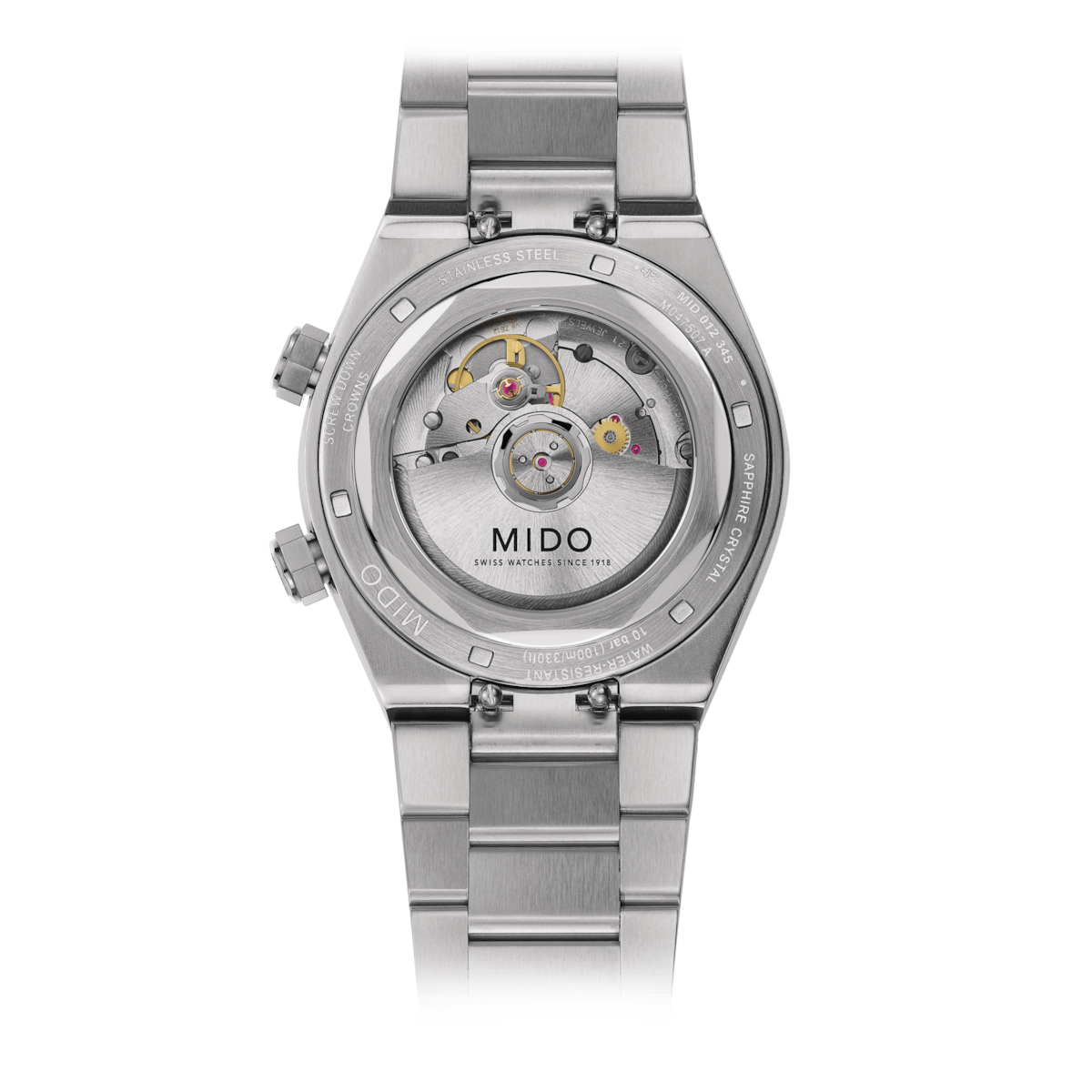 MIDO Multifort 8 Two Crowns Grey | M047.507.11.081.00