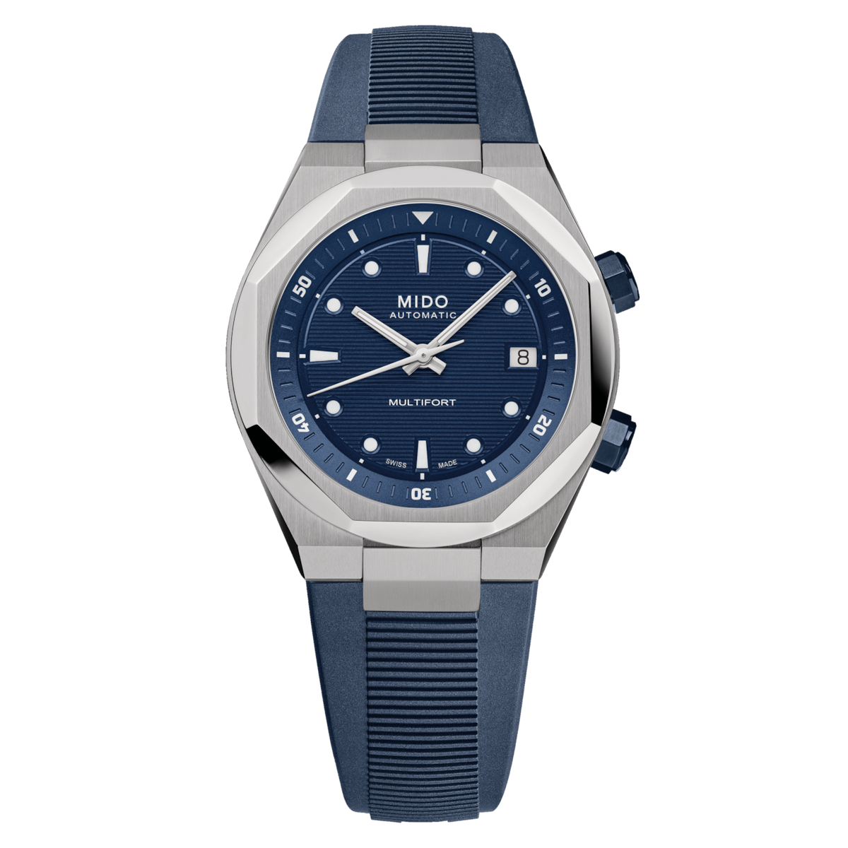 MIDO Multifort 8 Two Crowns Blue | M047.507.17.041.00