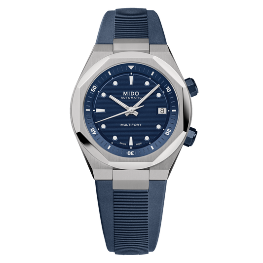 MIDO Multifort 8 Two Crowns Blue | M047.507.17.041.00