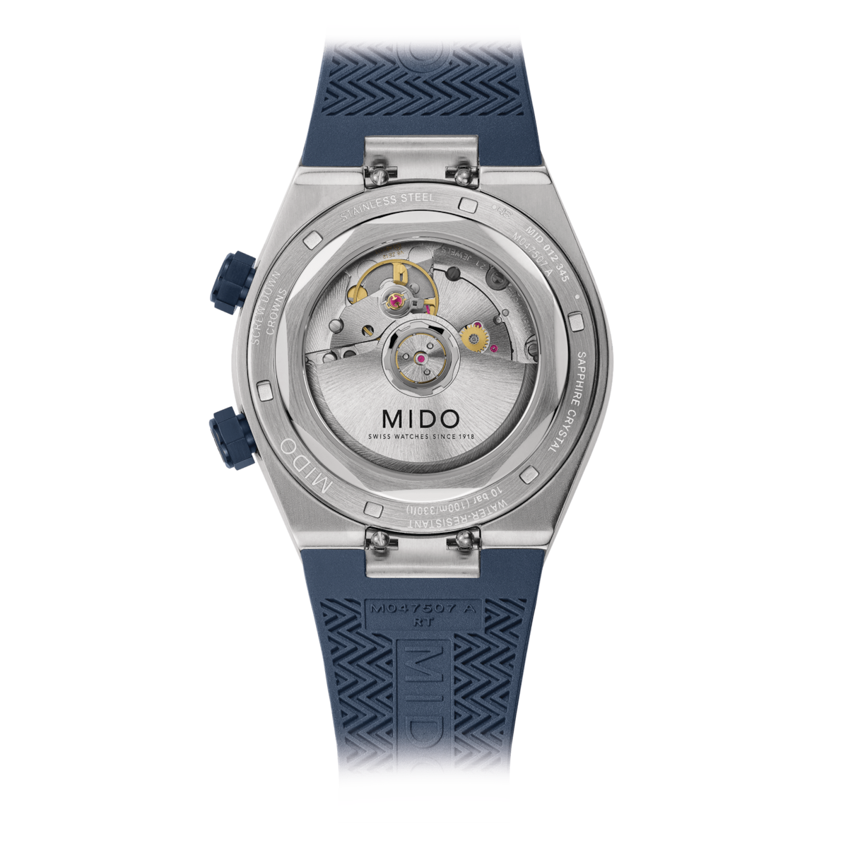 MIDO Multifort 8 Two Crowns Blue | M047.507.17.041.00