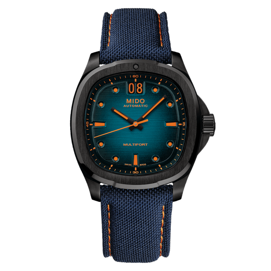 MIDO Multifort TV Big Date PVD Blue | M049.526.37.041.00