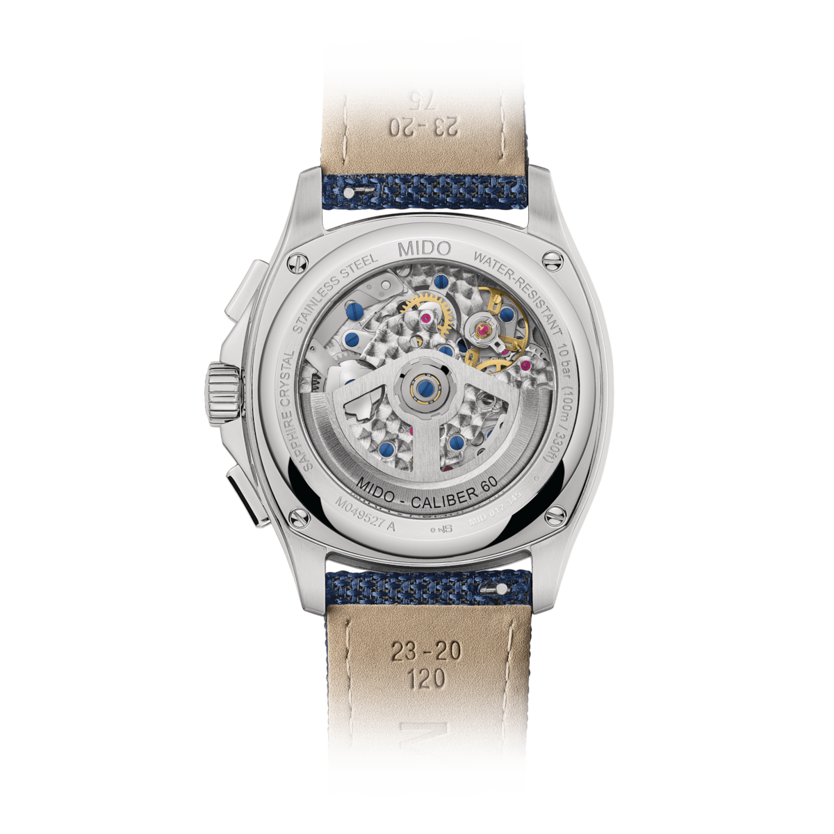 MIDO Multifort TV Chronograph Blue Dial | M049.527.11.041.00