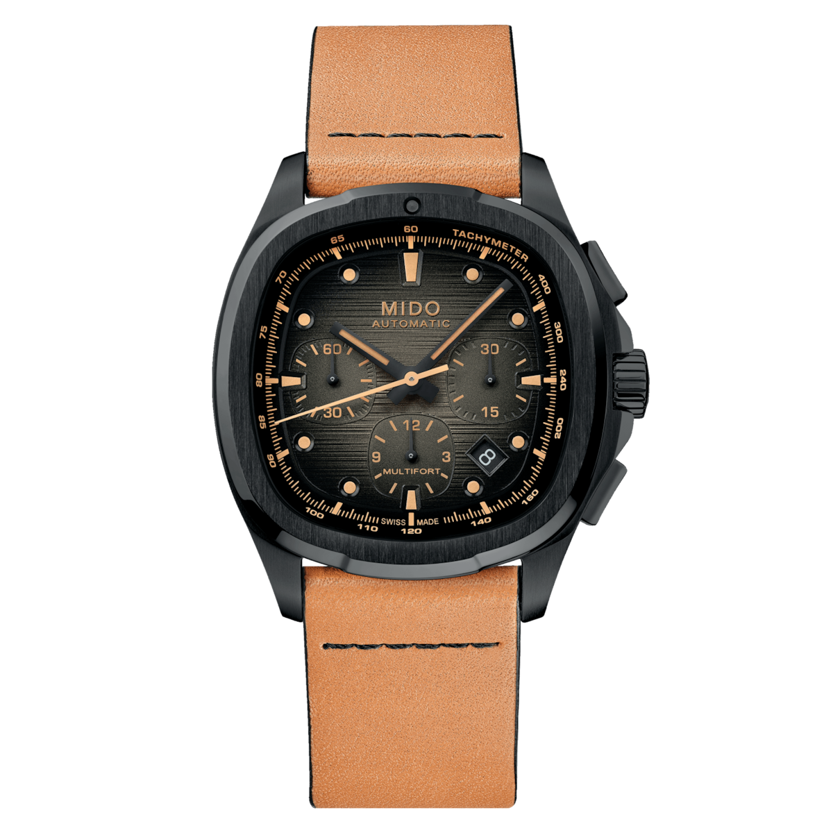 MIDO Multifort TV Chronograph Grey Dial | M049.527.33.081.00