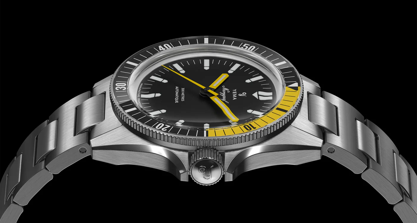 YEMA Navygraf CMM.10 Metal Bracelet 39mm | 21.14.36.SN.M