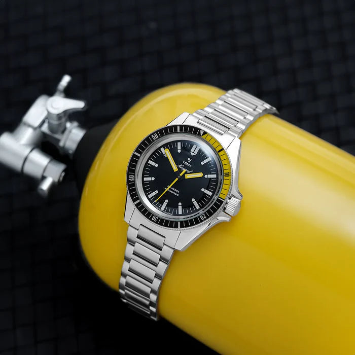 YEMA Navygraf CMM.10 Metal Bracelet 39mm | 21.14.36.SN.M
