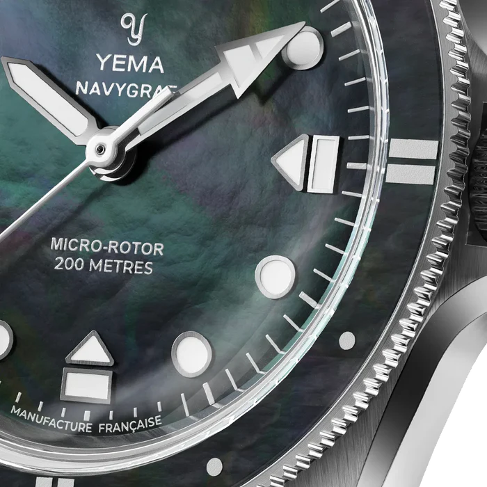 YEMA Navygraf Pearl CMM.20 39mm | 22.25.20.66.SN.M