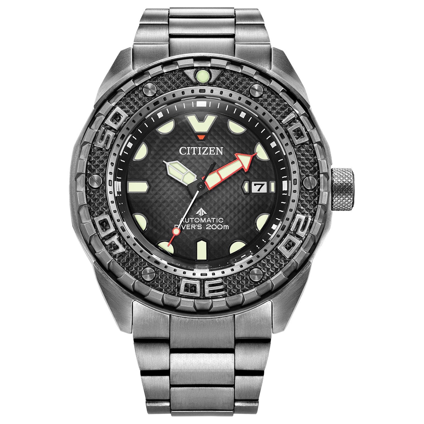 CITIZEN Automatic Promaster Dive Super Titanium Black | NB6004-83E