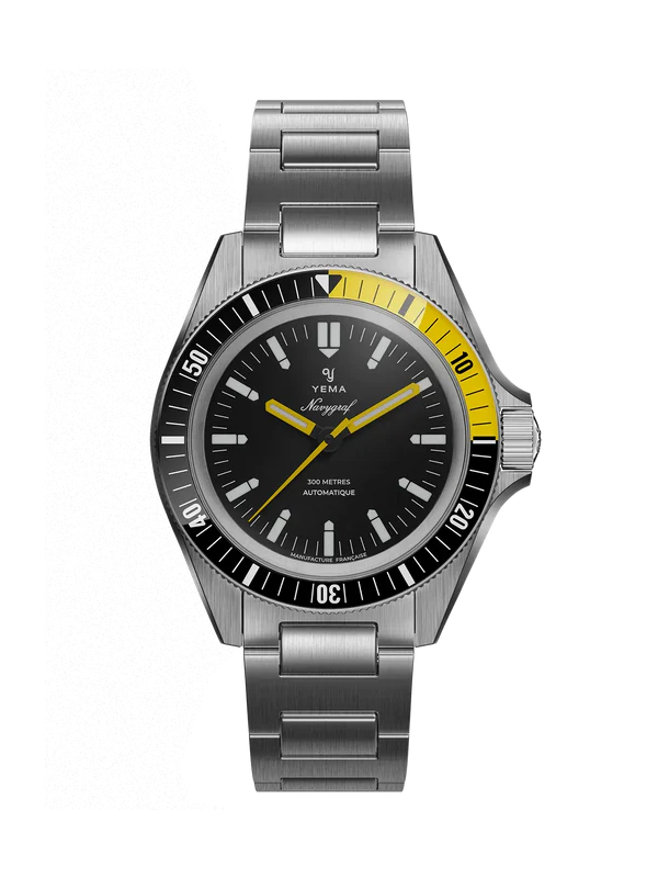 YEMA Navygraf CMM.10 Metal Bracelet 39mm | 21.14.36.SN.M