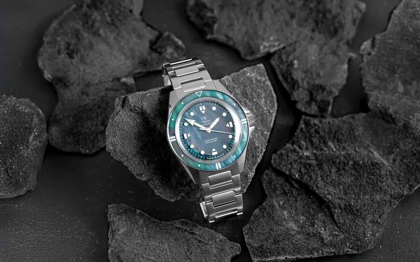 YEMA Navygraf Pearl CMM.20 39mm | 22.25.20.66.SN.M