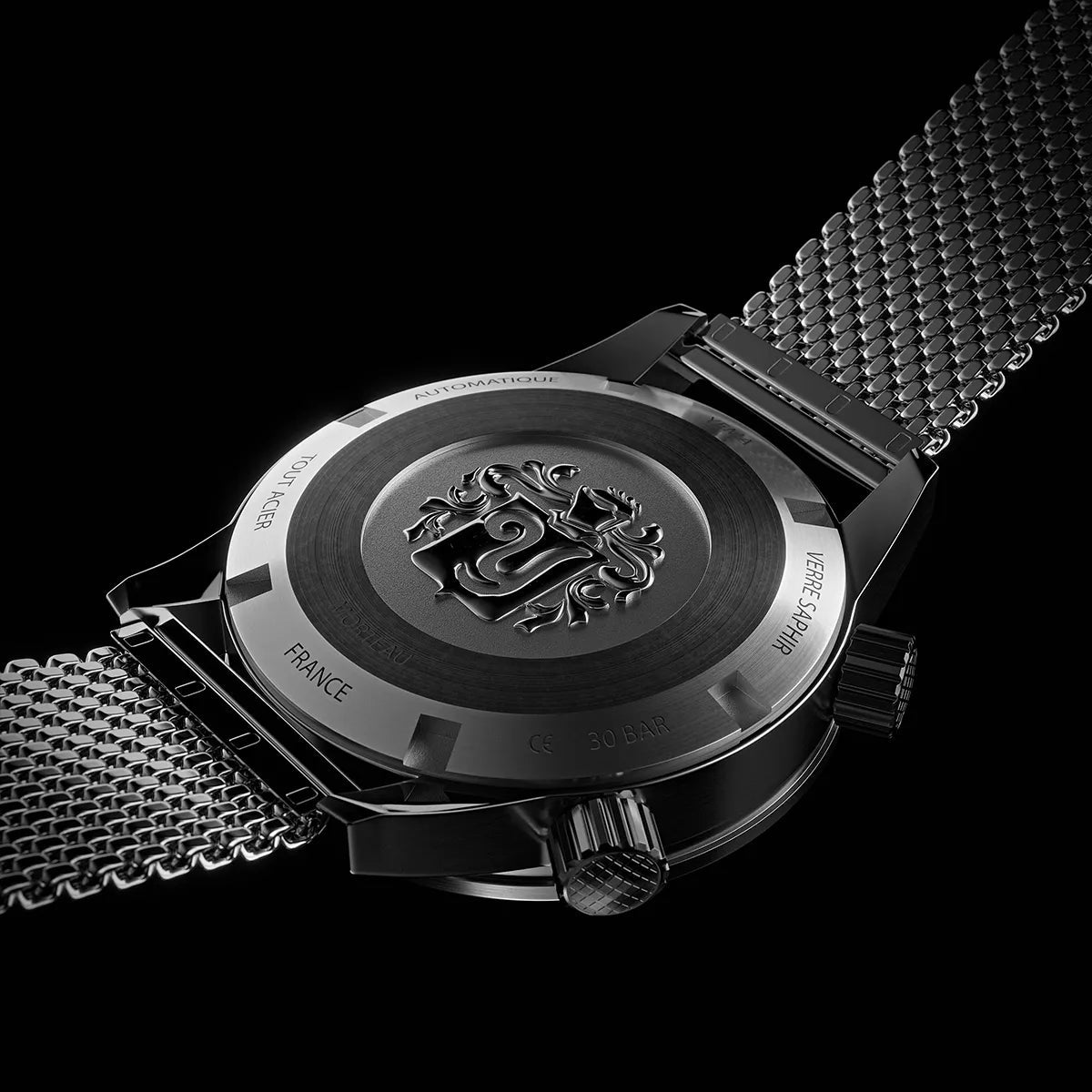 YEMA Navygraf Super Compressor Blue Dial Viton Strap | YNAV24SC-GGS