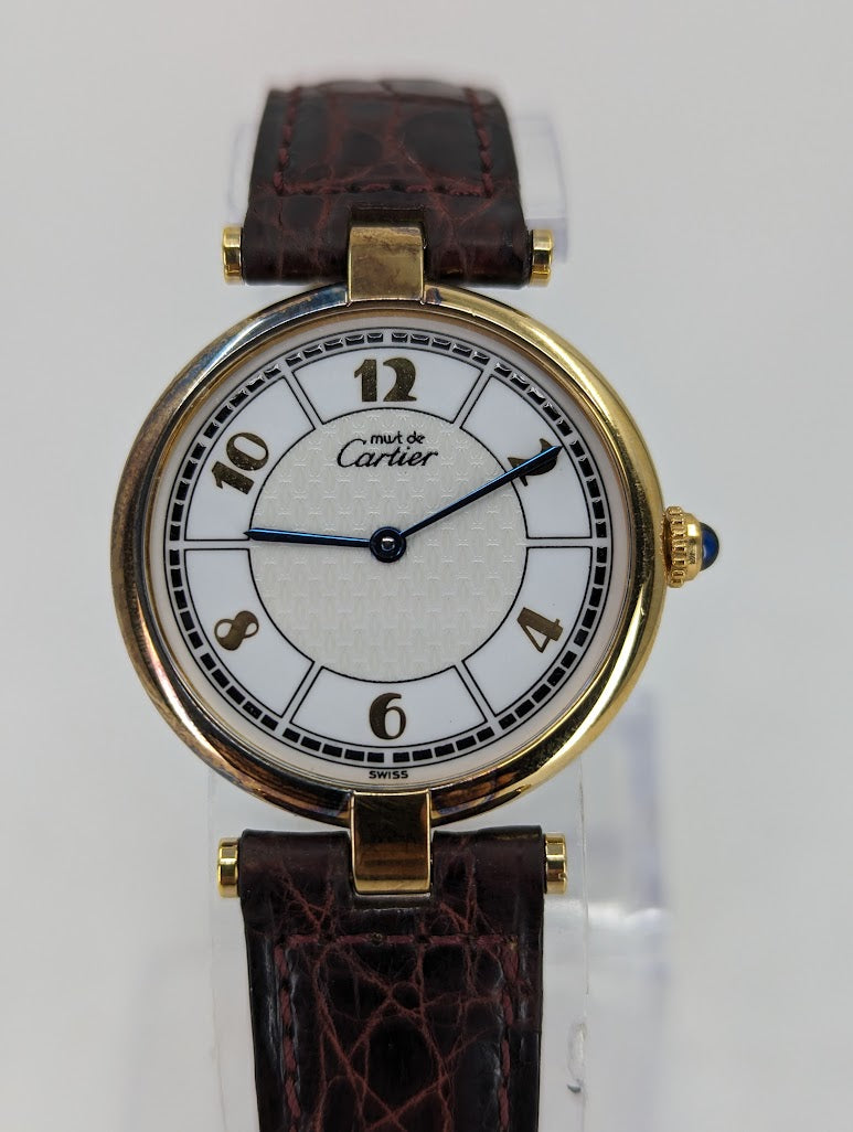 Vintage Must de Cartier Vermeil Argent 925