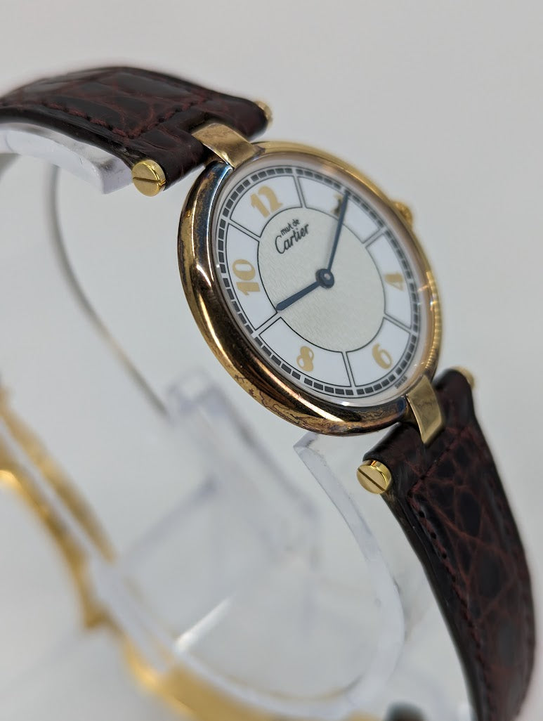 Vintage Must de Cartier Vermeil Argent 925