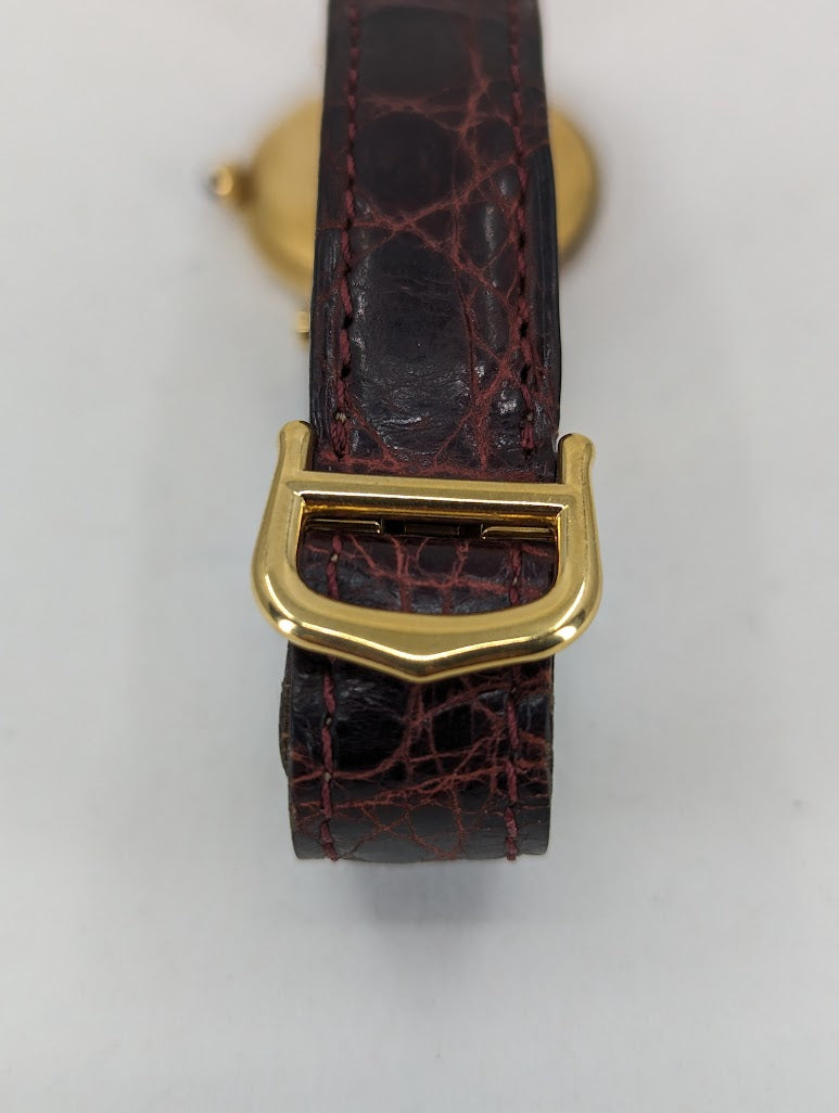 Vintage Must de Cartier Vermeil Argent 925