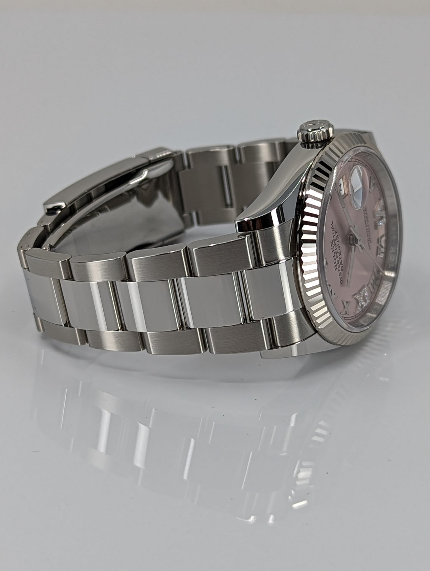 Rolex Datejust 36mm Oysersteel Diamonds and White Gold (M126234-0032)