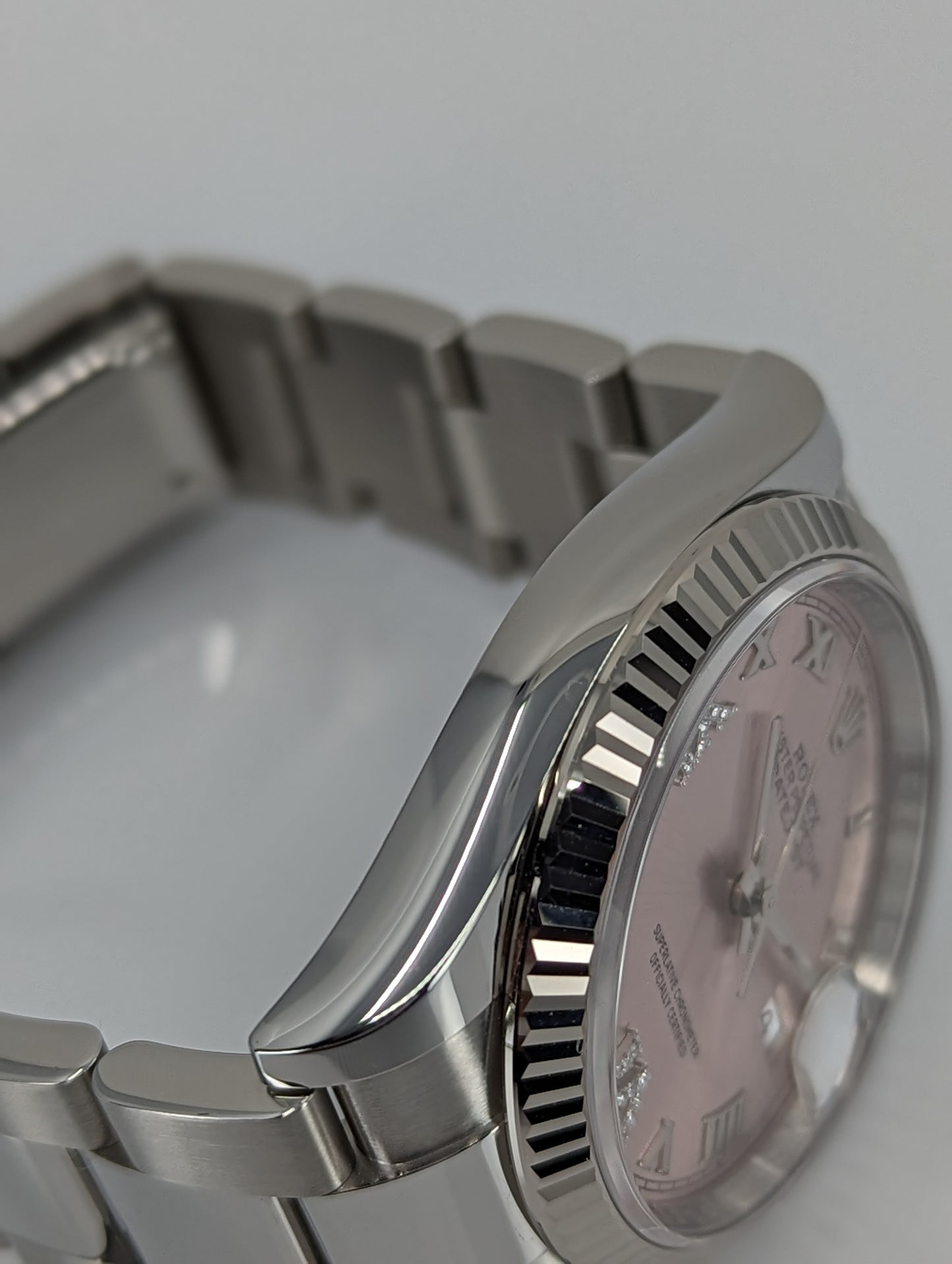 Rolex Datejust 36mm Oysersteel Diamonds and White Gold (M126234-0032)