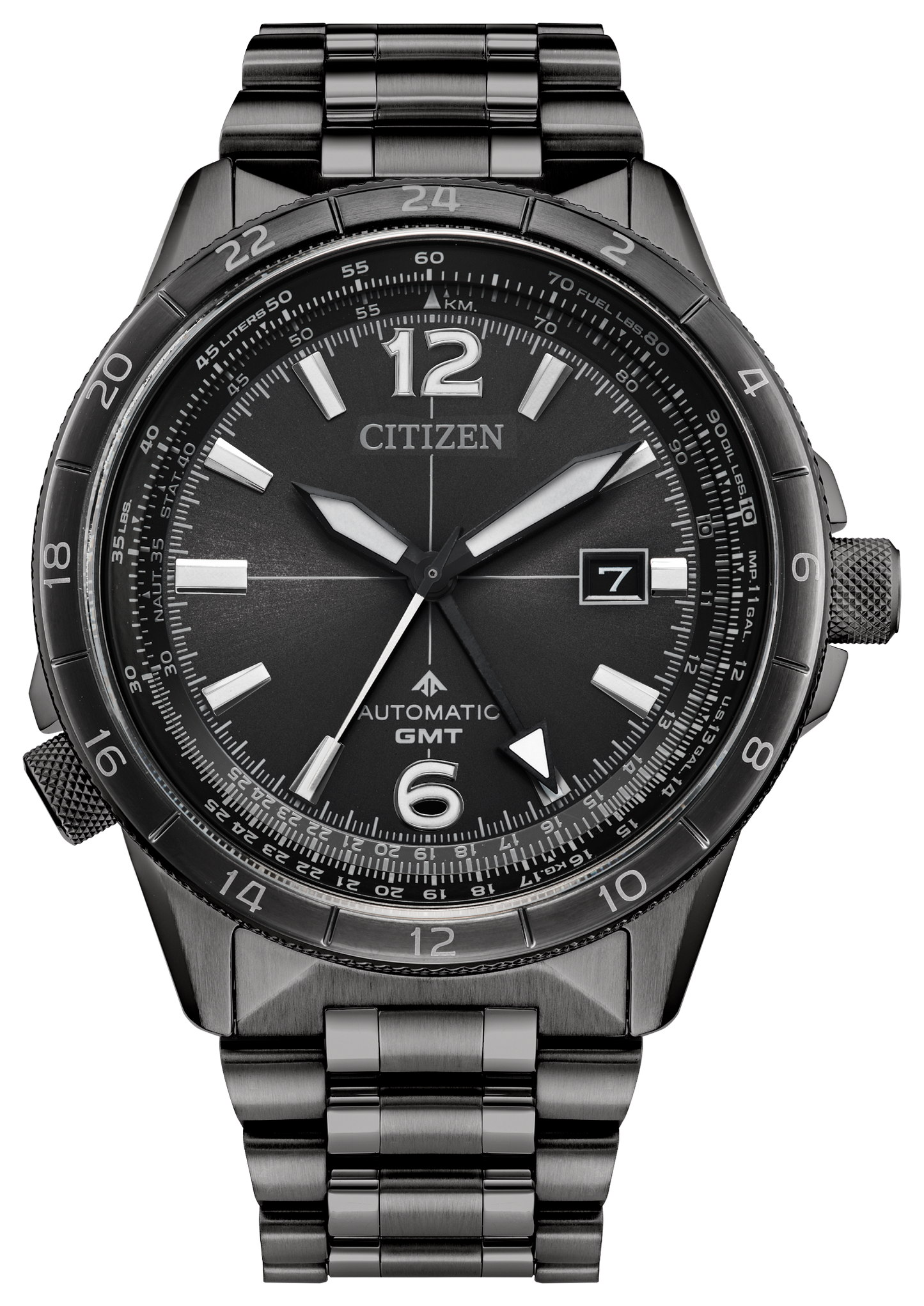 CITIZEN Promaster Air GMT Automatic Sky Series Stainless Steel Gray Dial | NB6045-51H