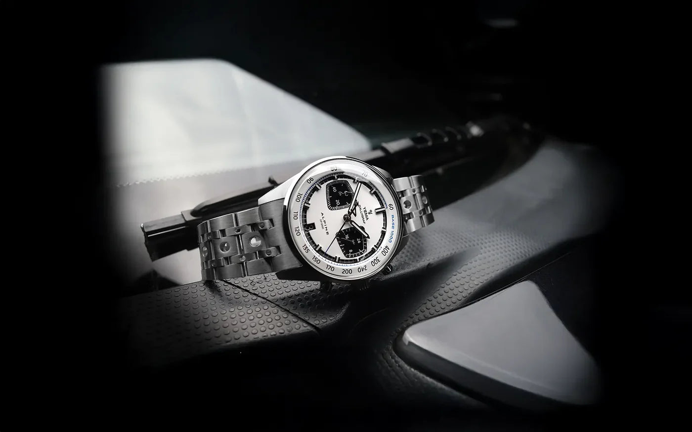 YEMA Rallygraf Alpine Cup Series 39mm | YMHF1589ALP-BM