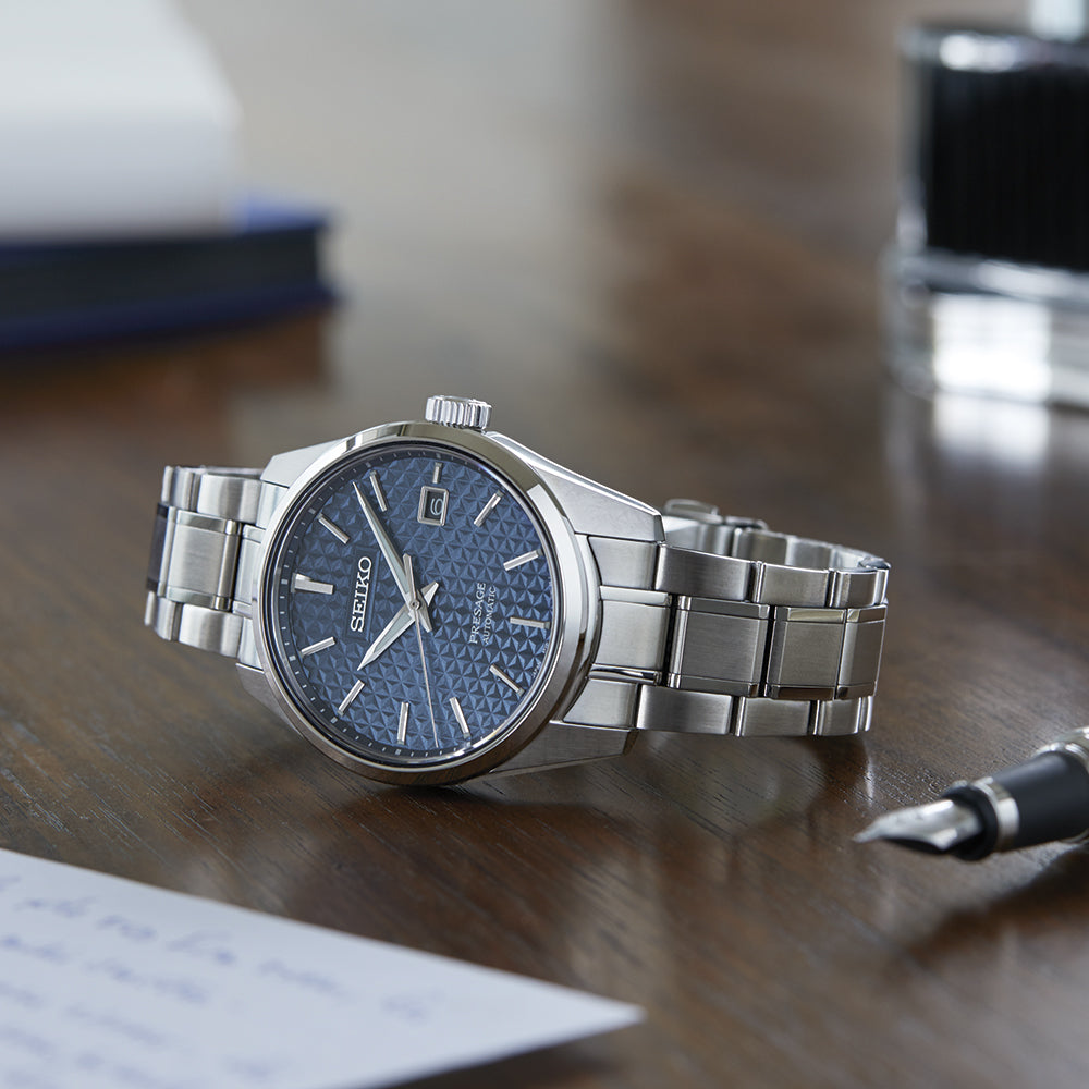SEIKO Presage Sharp Edged Series Blue | SPB167